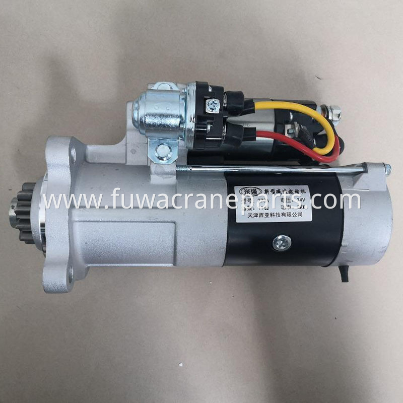 crawler cranes Gear-reduction starter